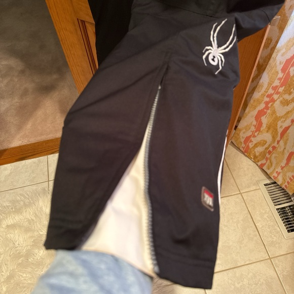 Spyder Black Pants with White Accents - Picture 5 of 5